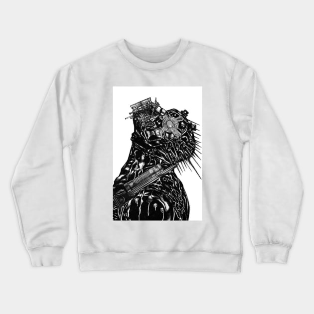 Dorohedoro Kaiman Crewneck Sweatshirt by Charlie_Vermillion